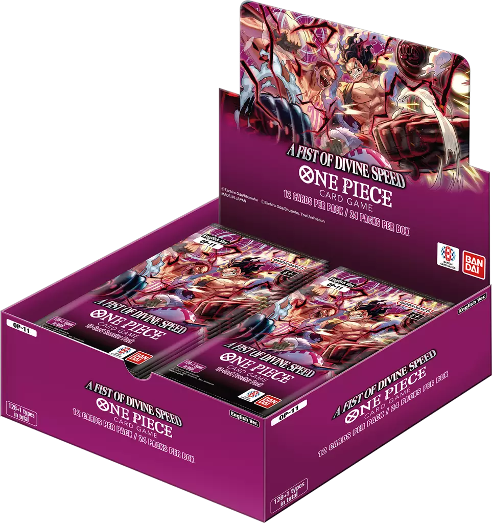 OP-11 display A Fist of Divine Speed (Anglais)