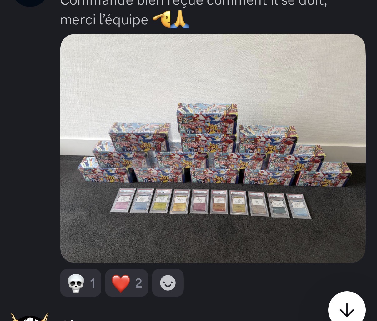 Commande client Hayaku