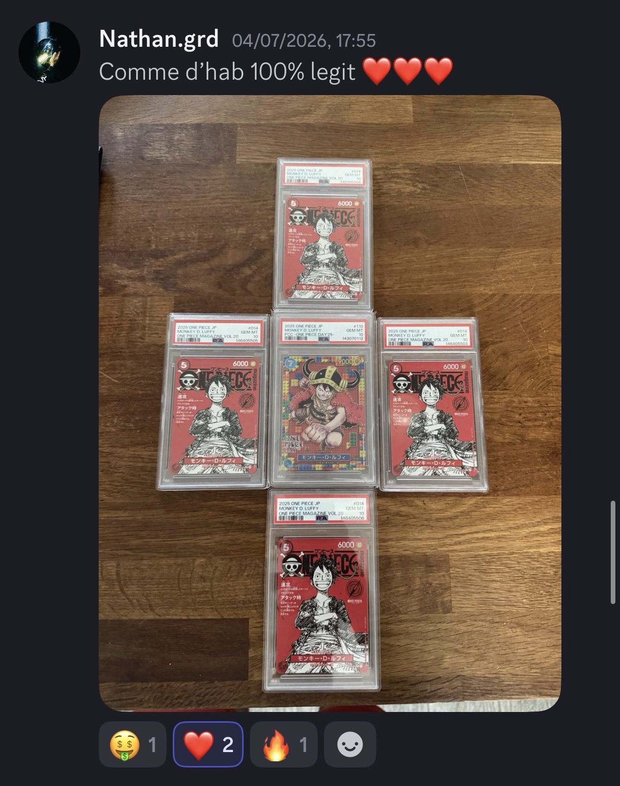 Commande client Hayaku