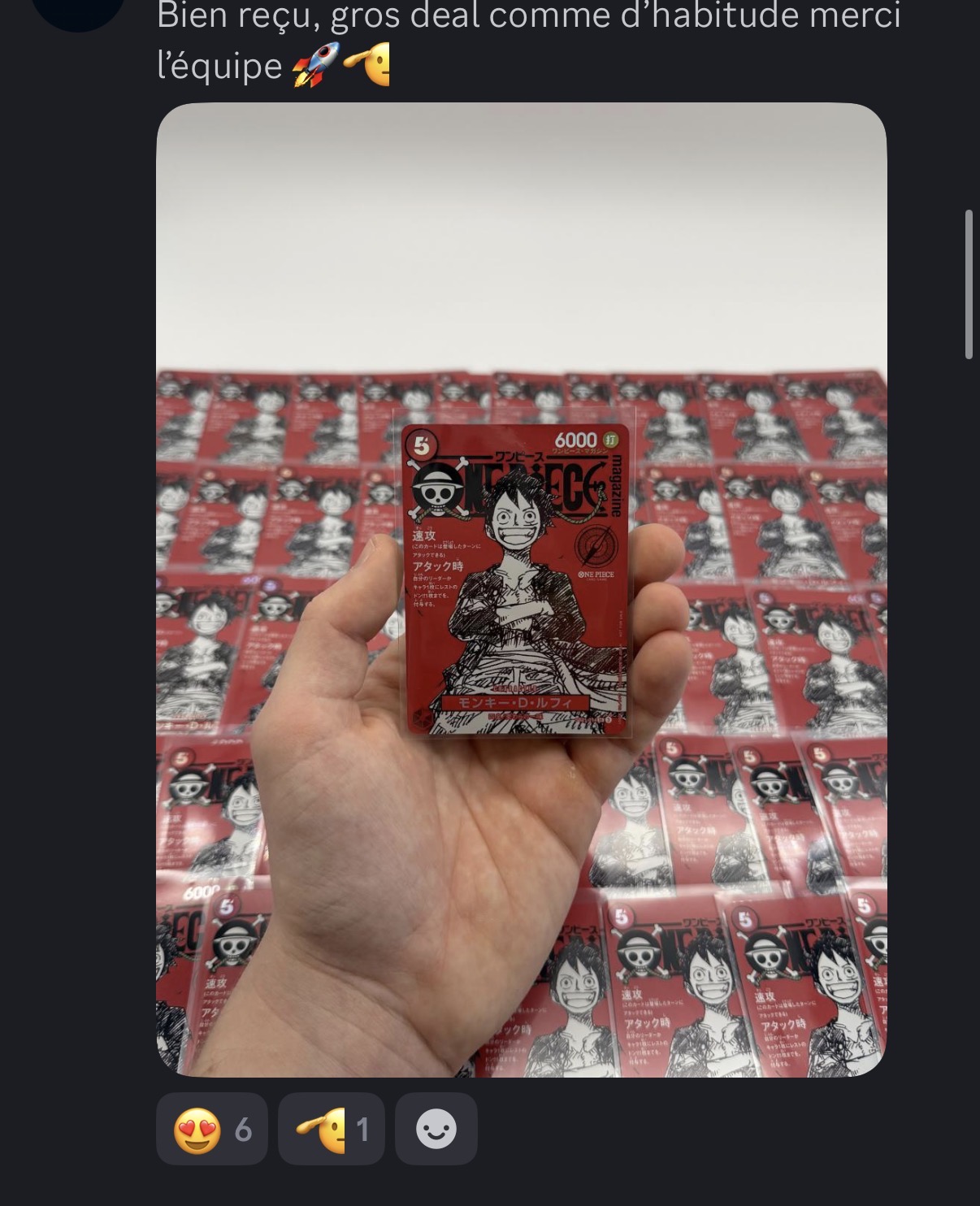 Commande client Hayaku